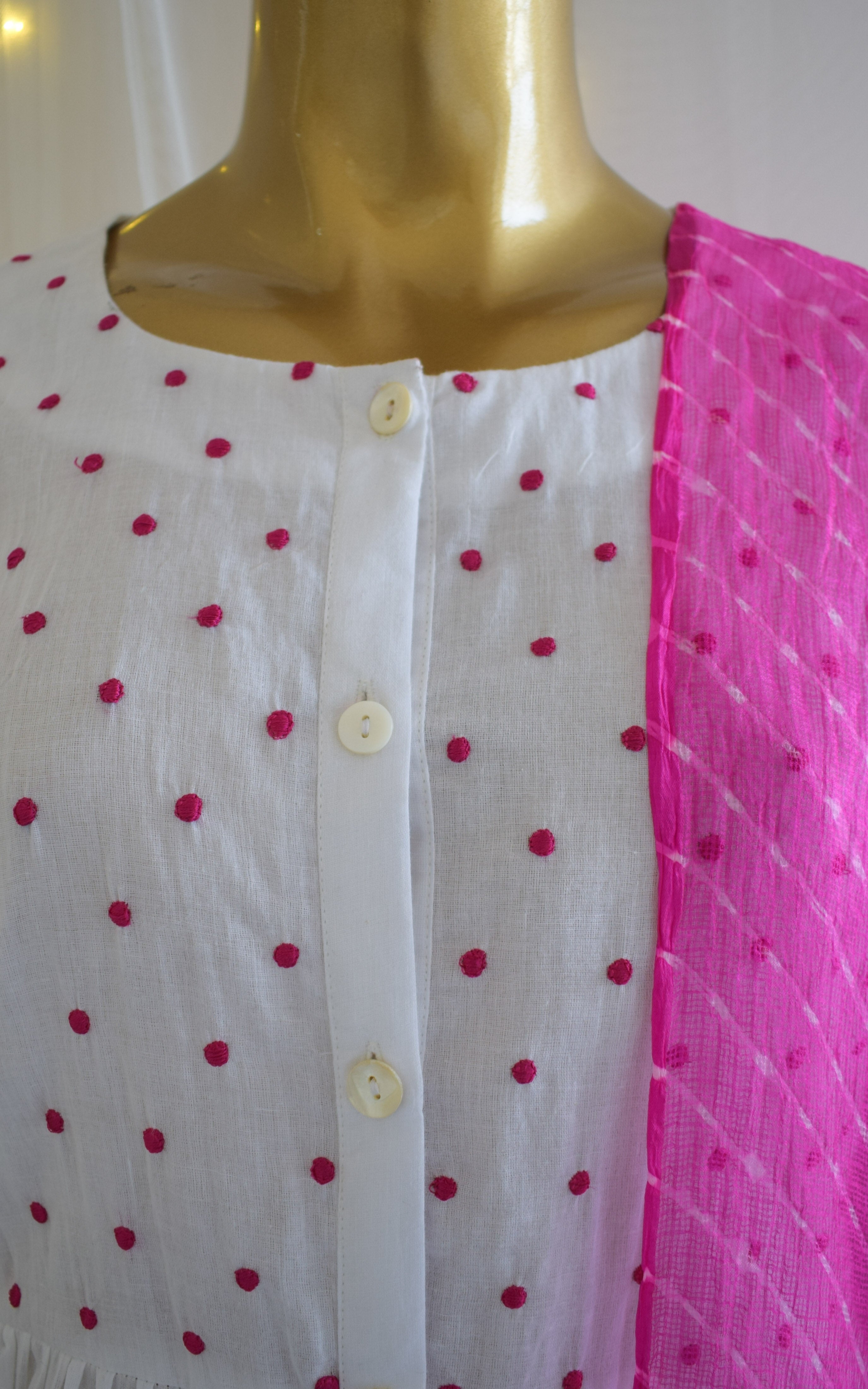 Rani Kota Silk Leheriya Dupatta