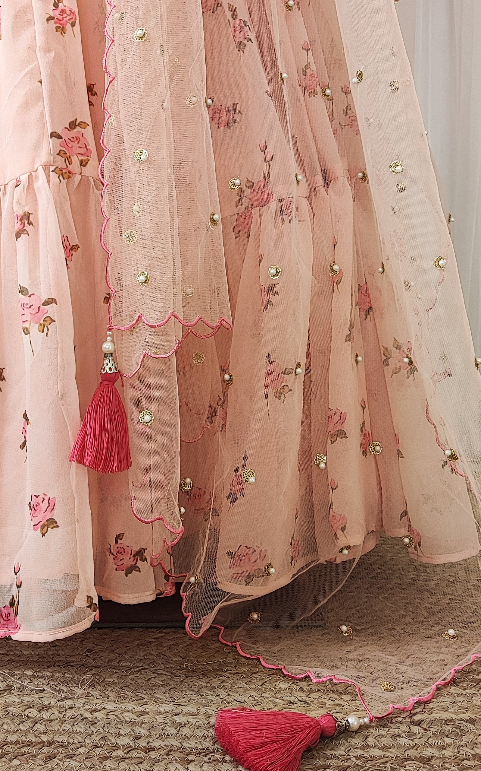 Desert Rose Lehenga Set