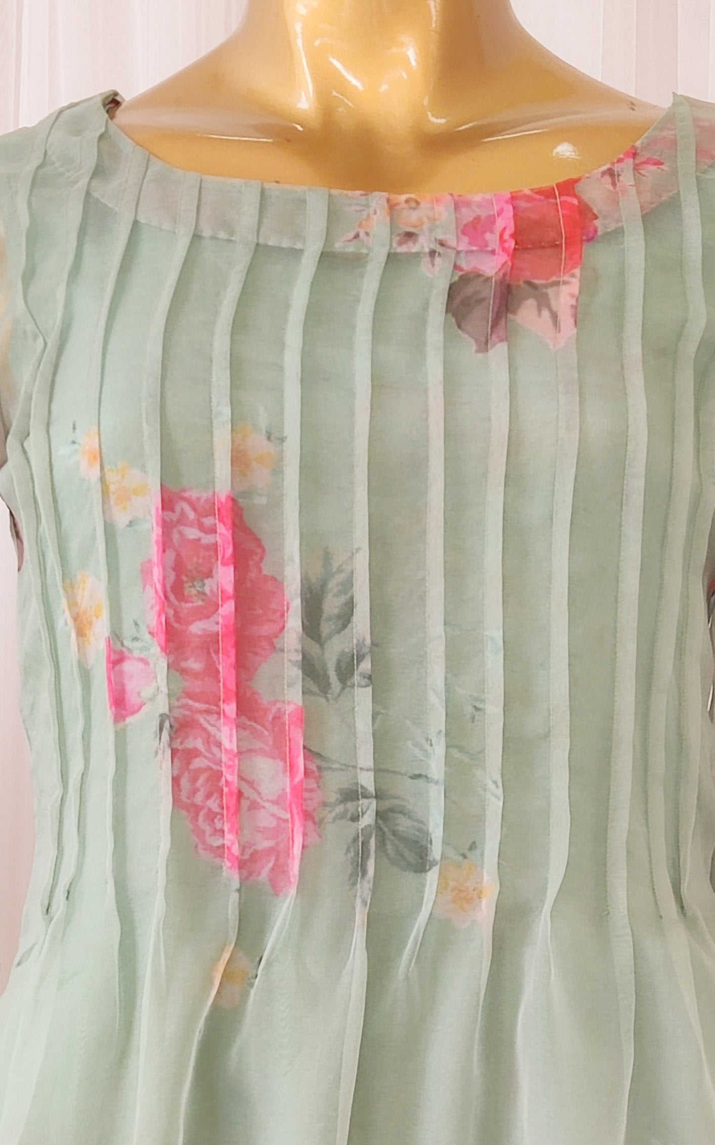 Sage Green Organza Co-Cord Set