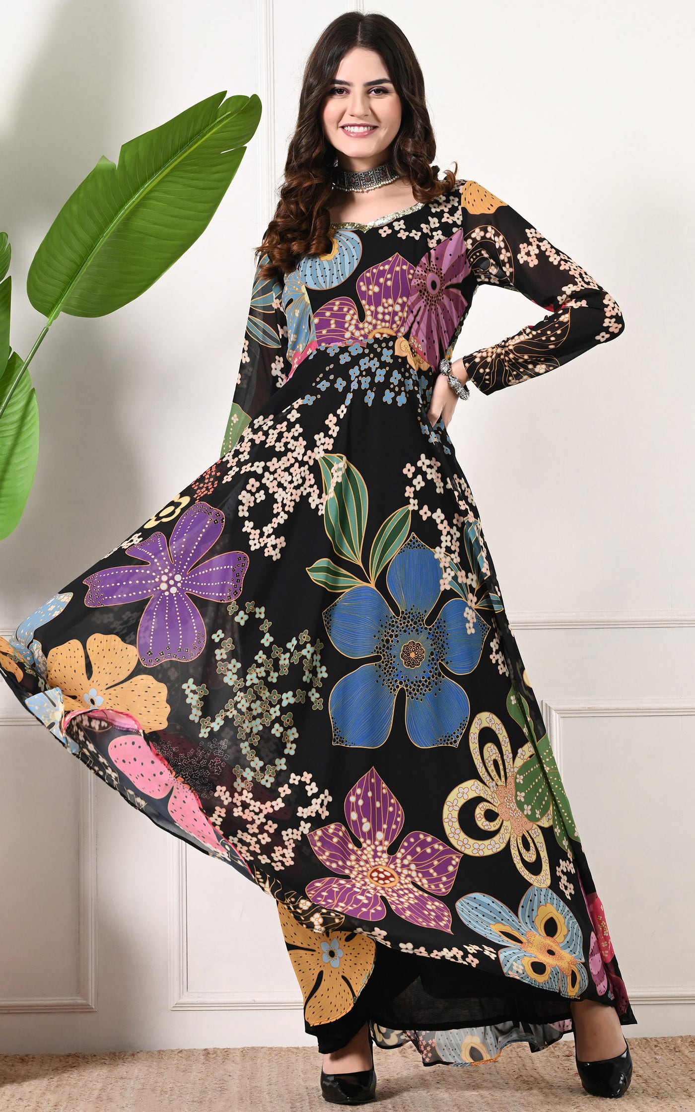 Savanna Handworked Anarkali main image 1
