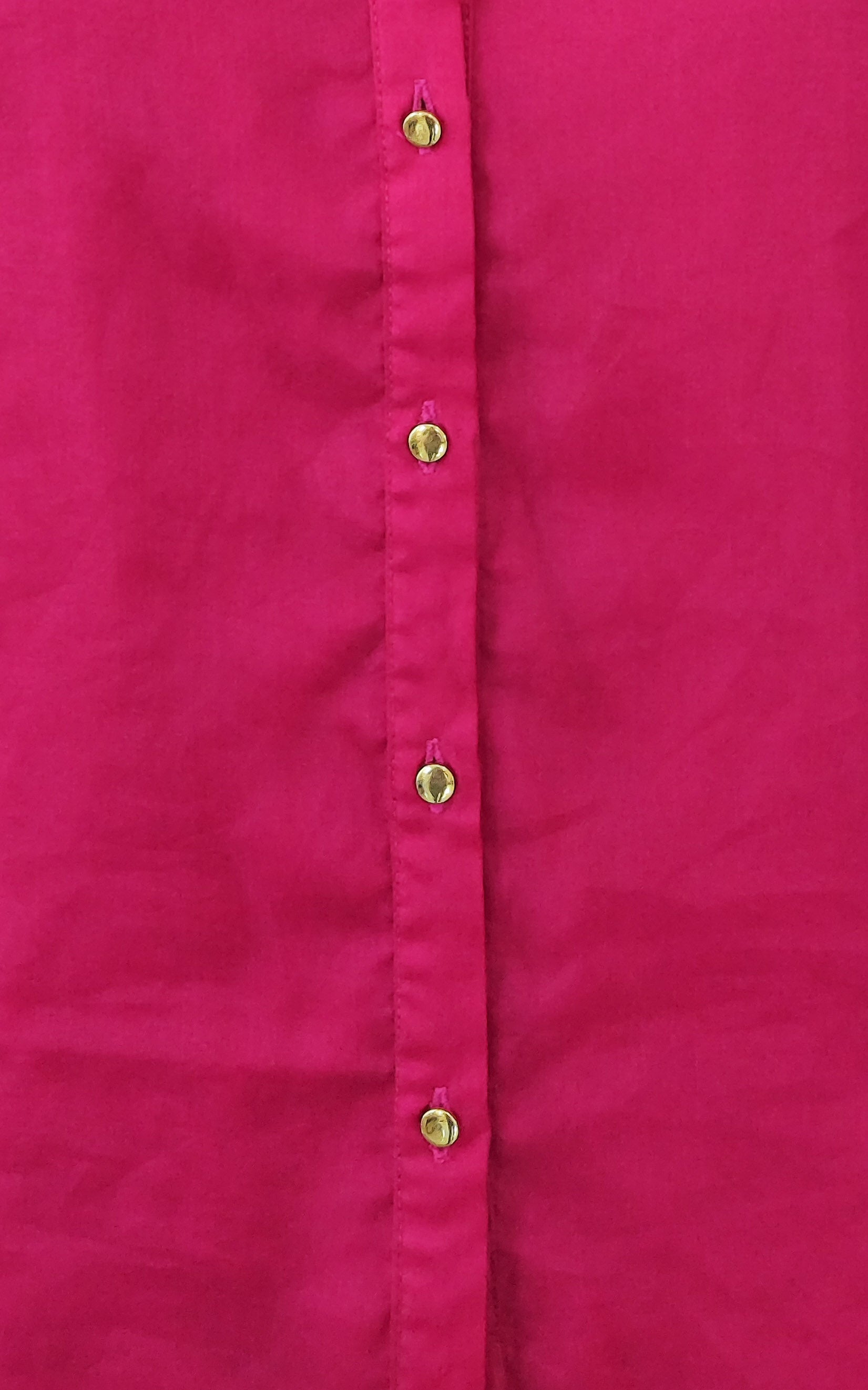 Hot Pink Organza Evil Eyes Shirt Top