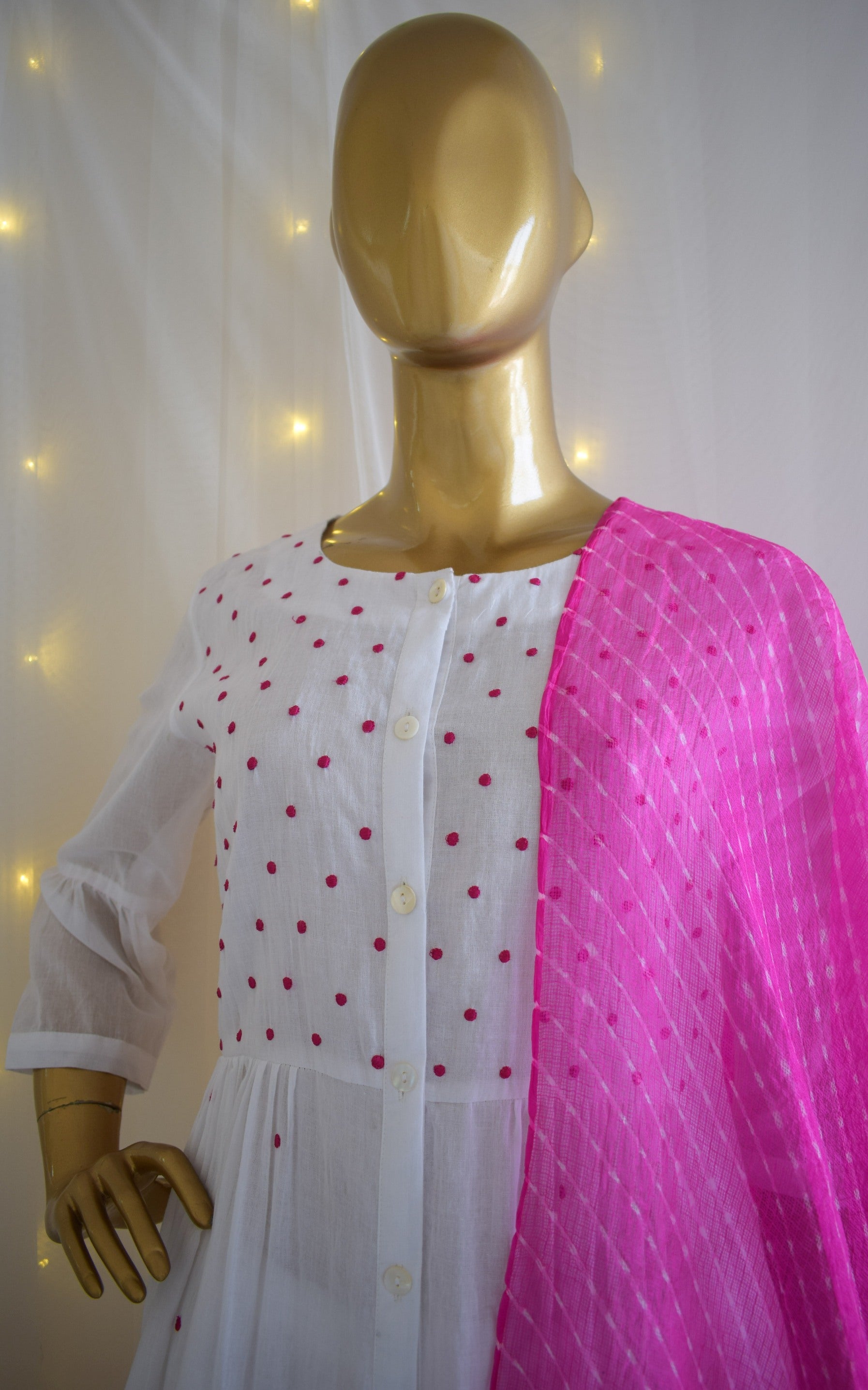 Rani Kota Silk Leheriya Dupatta